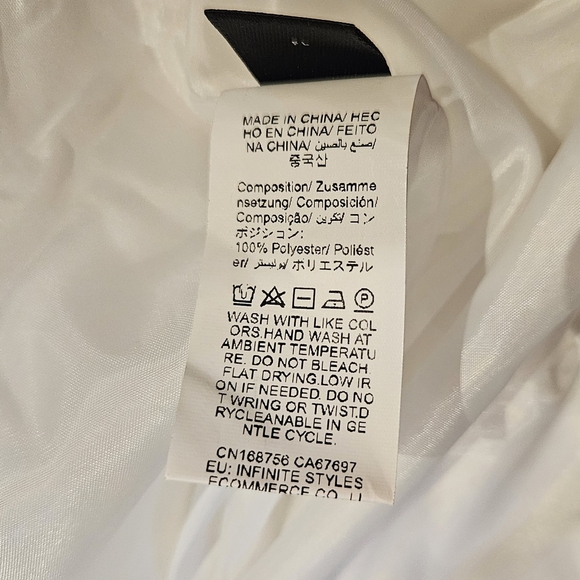 Mafinity Mens White Casual Elastic Waist Shorts size XXL - Picture 6 of 6